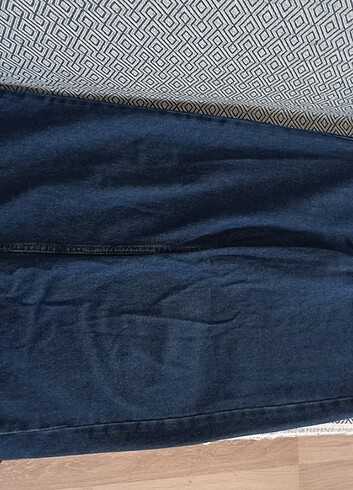 Lacivert baggy pantalon