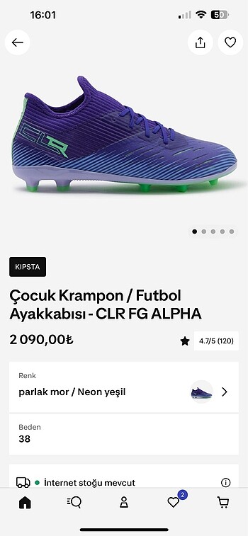 Decathlon Çocuk krampon