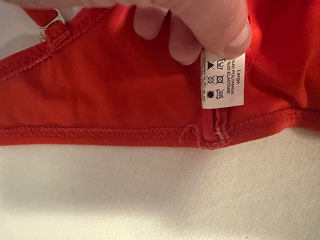 Beach&beyond turuncu bikini ustu - Görsel 5