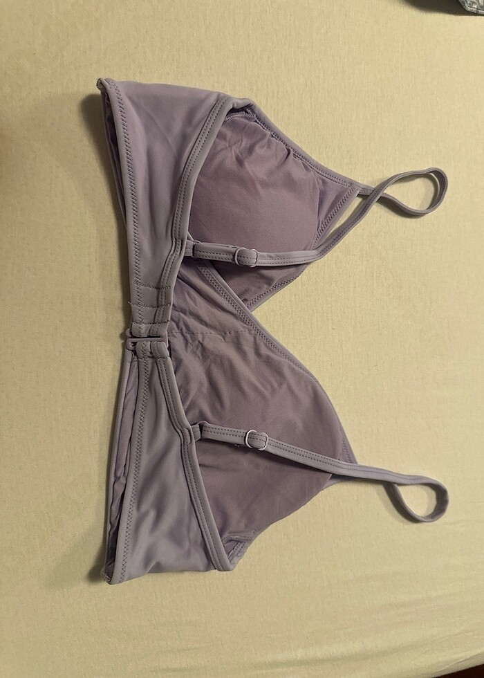 Penti lila renk az kullanildi bikini ustu 42 beden - Görsel 4