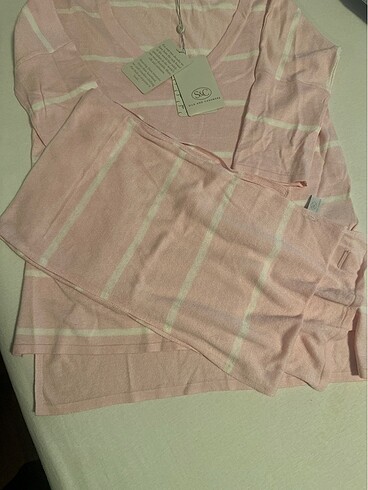 Silk&cashmere merserize sahane yeni etiketli m beden - Görsel 3