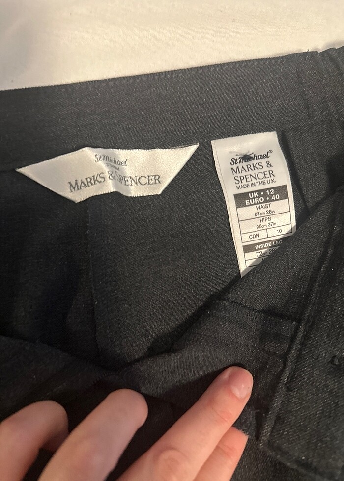 Marks&spencer havuc model yunlu 12 beden(40) - Görsel 2