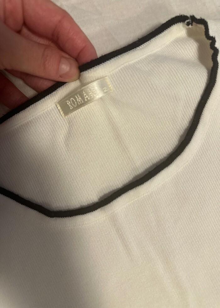 Roman 2 beden merserize bluz cok iyi - Görsel 2