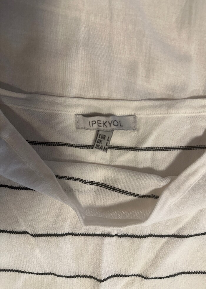 Ipekyol L beden askili merserize bluz - Görsel 2