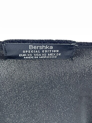 xs Beden siyah Renk Bershka Mini Üst %70 İndirimli.
