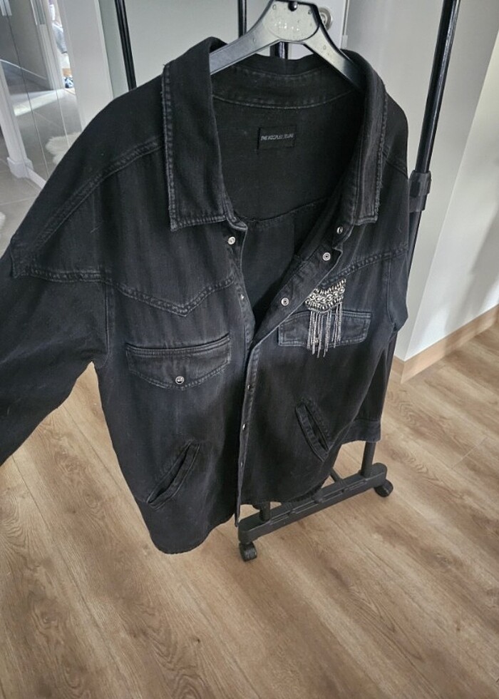 Kot gömlek ceket antrasit  - Görsel 3