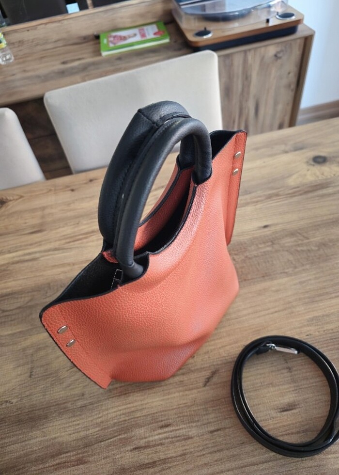 Turuncu çanta  - Görsel 5