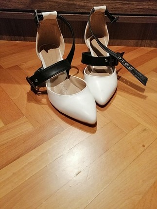 siyah beyaz stiletto 