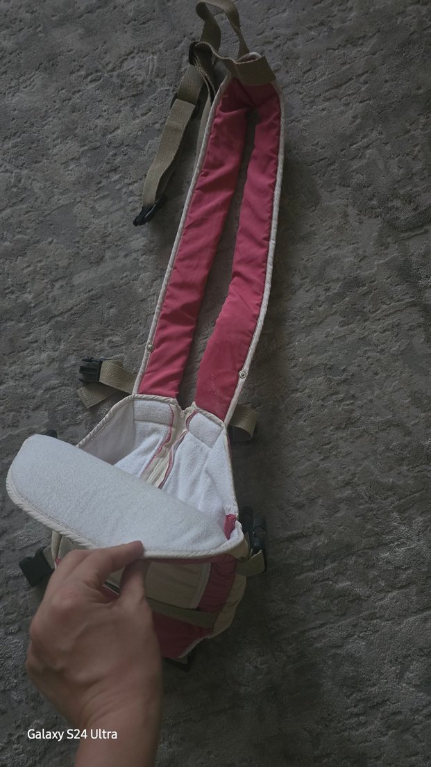 Pembe  Bebek Taşıyıcı kanguru - Görsel 2