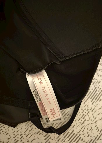 LCW Siyah Deri Bustiyer - Görsel 5