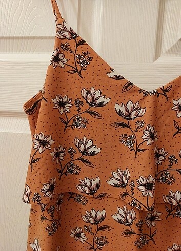 xxl Beden sarı Renk Mango Askılı Elbise