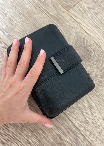 Beden Zara siyah clutch