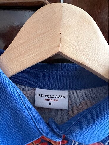 U.S Polo Assn. Desenli polo yaka tshirt