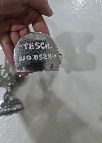 gumus dekoratif obje - Görsel 6