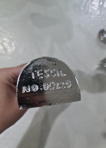 gumus dekoratif obje - Görsel 5