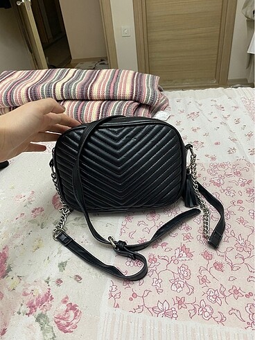 Stradivarius Siyah çanta