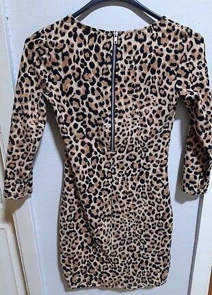 Leopar elbise