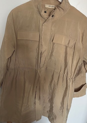 Diğer Bej Parlak kadın tunik L-xl uyumlu