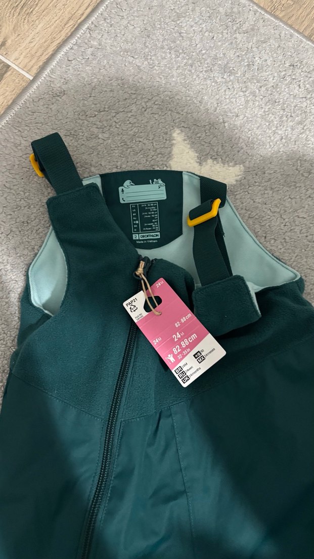Decathlon etiketli kar tulumu 2 yaş - Görsel 4