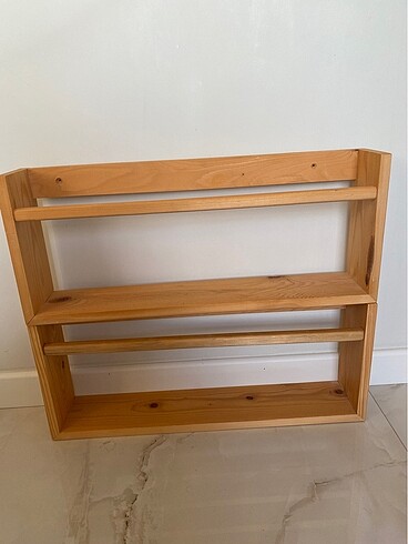 Ikea Ahşap raf