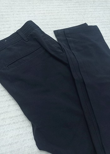 Zara Zara erkek Siyah Baskılı Kumaş Pantolon