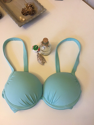 Koton su yeşili bikini üstü