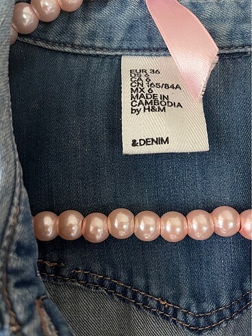 s Beden H&M Kot Gömlek