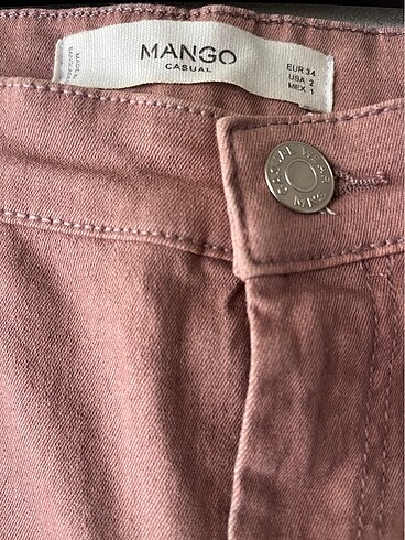 xs Beden çeşitli Renk Mango skinny jean