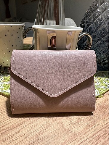 Pembe cüzdan kartlık
