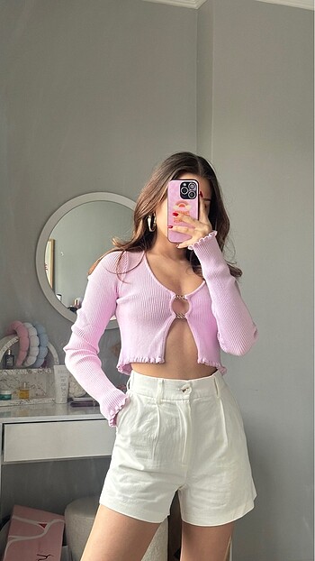 dilvin pembe crop