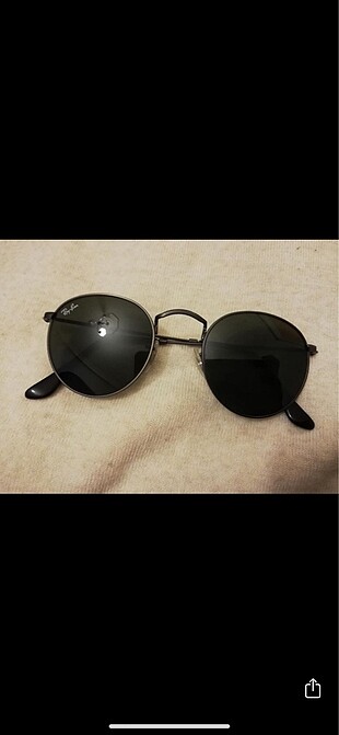 Rayban round metal gözlük