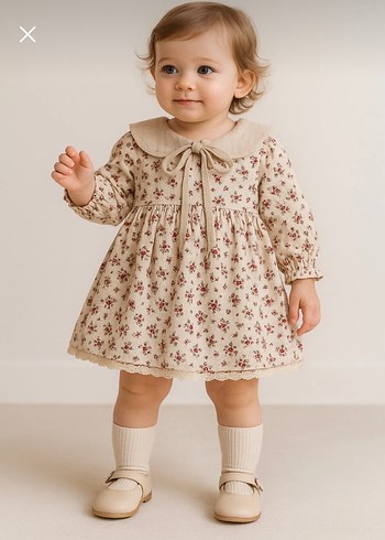 Kız bebek elbisesi - Görsel 4