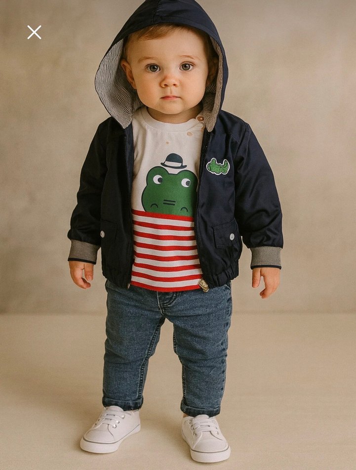 Erkek bebek takım - Görsel 4