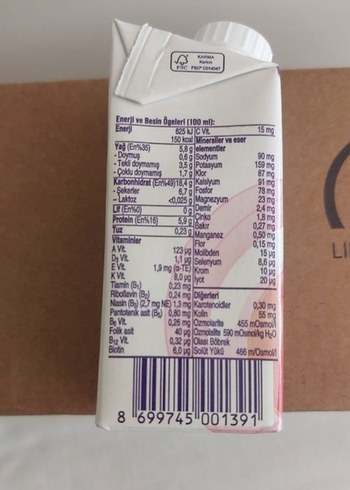 universal Beden Nutricia Fortimel Energy Protein Süt Mama 24 adet 1 koli Whey
