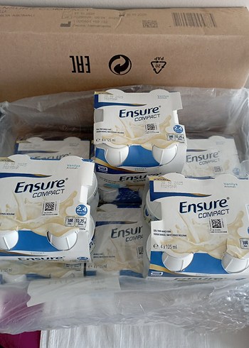 Ensure Vanilya Aromalı Protein SÜT 125 ml 36 Adet Whey Casein