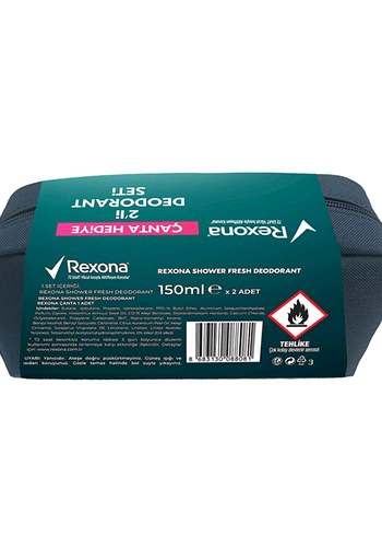 Rexona Kadın Deodorant Seti Makyaj Çantası Hediyelik Sürpriz Set - Görsel 2