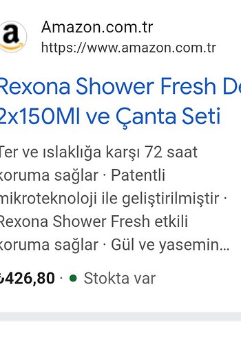 Rexona Kadın Deodorant Seti Makyaj Çantası Hediyelik Sürpriz Set - Görsel 4