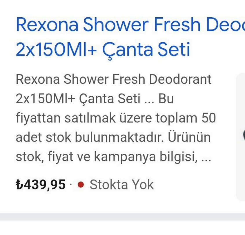 Rexona Kadın Deodorant Seti Kozmetik Çantası Hediyelik Kutusu - Görsel 3