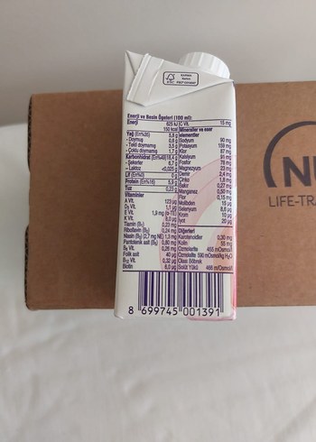 universal Beden beyaz Renk Fortimel Energy Çilek Aromalı Proten Süt Whey Casein Mama