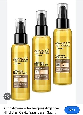 Avon Argan yağlı hindistan cevizi yağı saç bakım yağı serumu 100 - Görsel 3