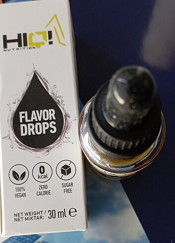 Hiq Flavn Drops Protein Aroma Butter Cookie Kurabiye aromalı tat