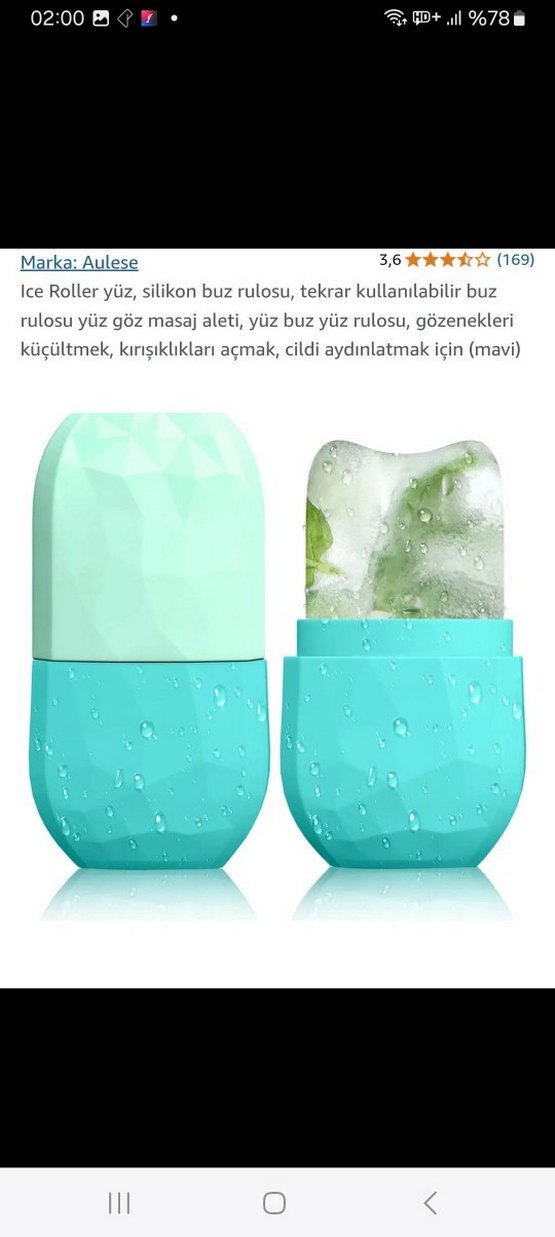 Turkuaz Pastel Yüz Temizleme Cihazı - Görsel 2