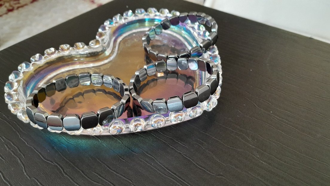 Yılan Desenli Çok Renkli Boncuklu Kadın Bileklik - Görsel 3