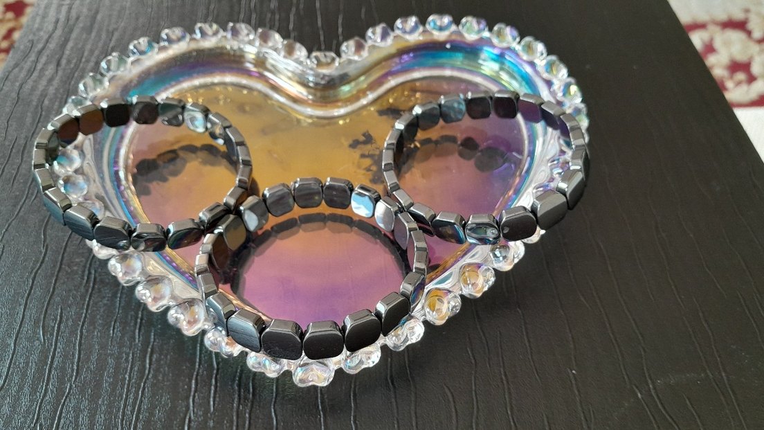 Yılan Desenli Çok Renkli Boncuklu Kadın Bileklik - Görsel 2