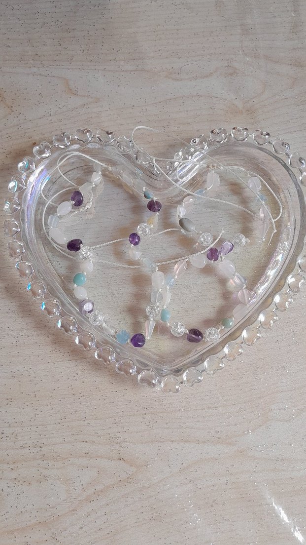 y2k doğal taş özel seri demeter kolye  - Görsel 2