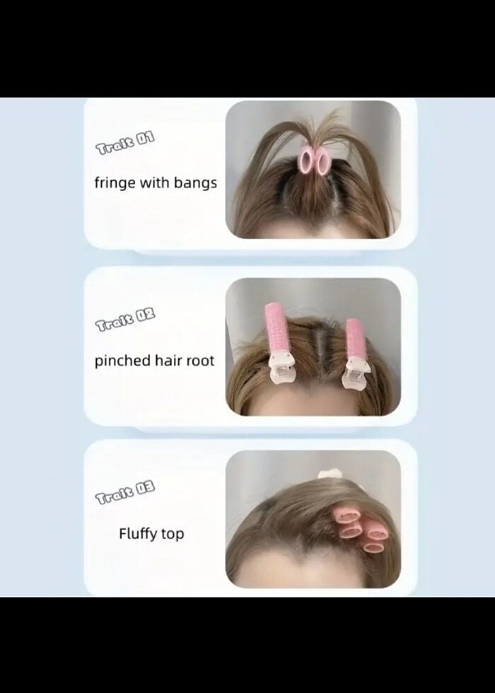 Y2K GİRL SAÇ KABARTICI KLİPS - Görsel 3