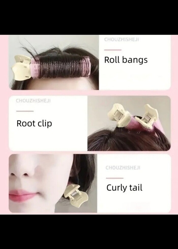 Y2K GİRL SAÇ KABARTICI KLİPS - Görsel 4