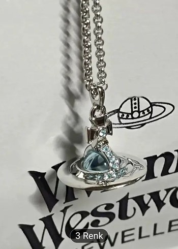 vivienne westwood kalp gezegen kolye - Görsel 3