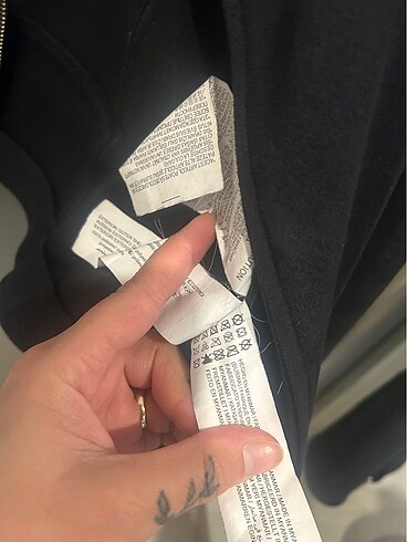 m Beden Pull&bear siyah süet kısa ceket