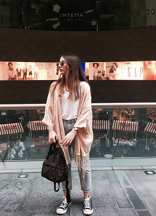 s Beden Pull and bear uzun kimono